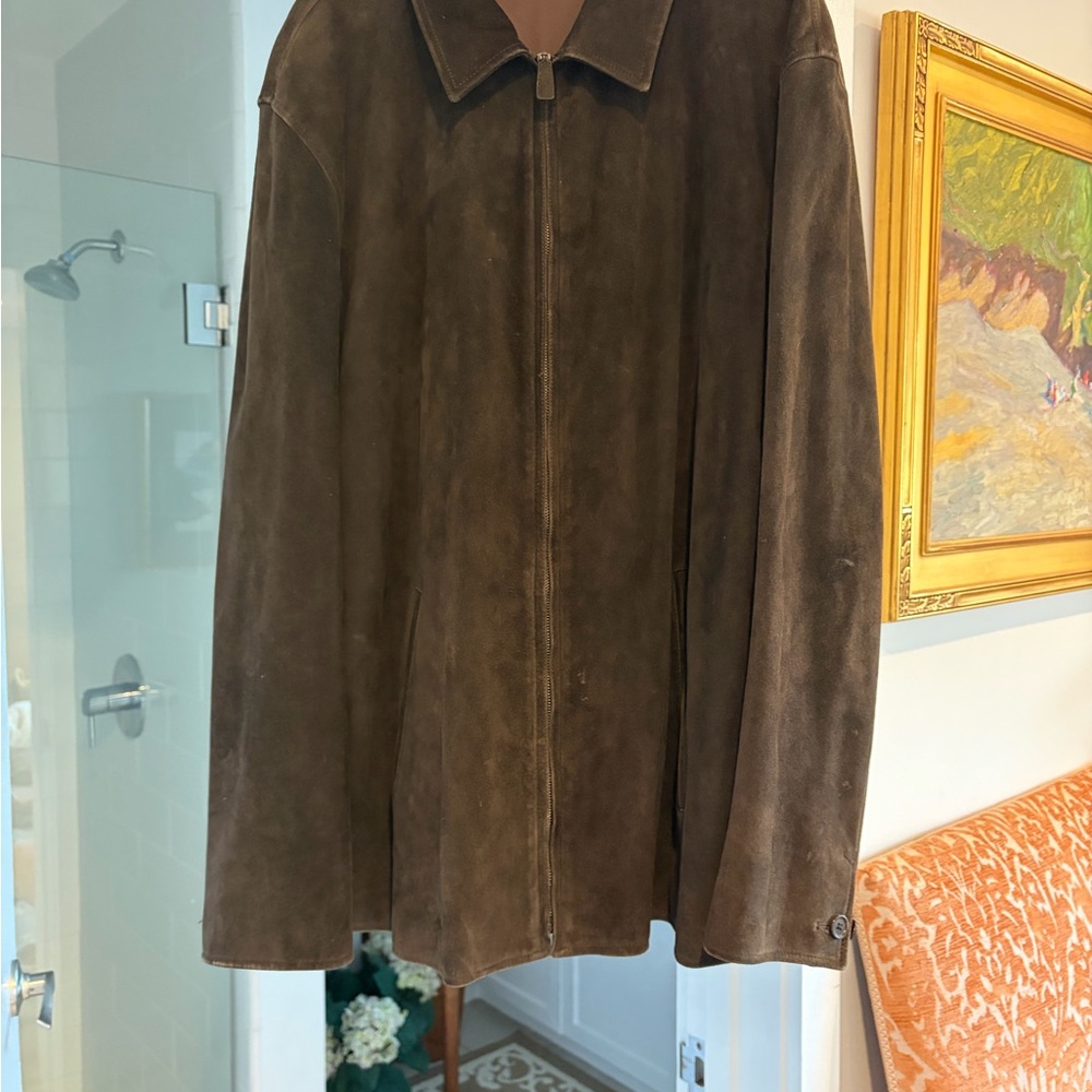 Ralph Lauren Dark Brown Suede Men’s Jacket